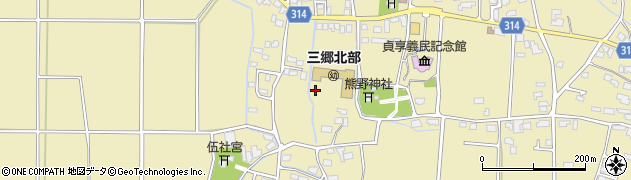 長野県安曇野市三郷明盛3367周辺の地図