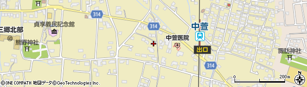 長野県安曇野市三郷明盛3026周辺の地図