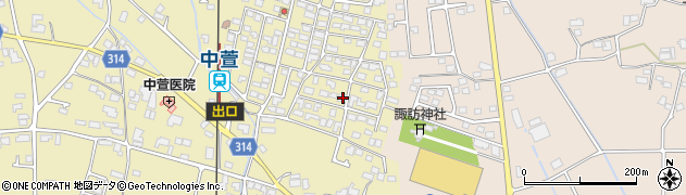 長野県安曇野市三郷明盛2347-6周辺の地図