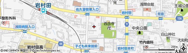 長野県佐久市岩村田1210周辺の地図