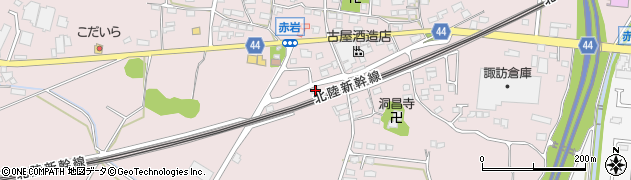長野県佐久市塚原647周辺の地図