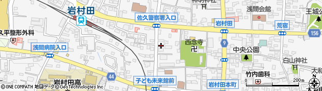 臼田経理学校岩村田校周辺の地図