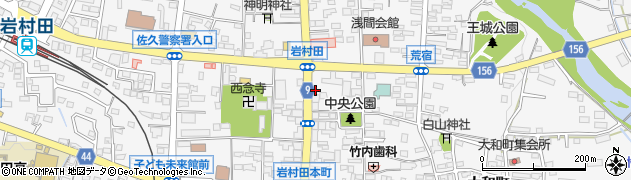ヤジマ時計店周辺の地図