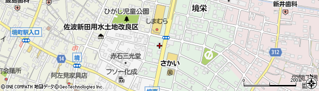 東和銀行境支店 ＡＴＭ周辺の地図