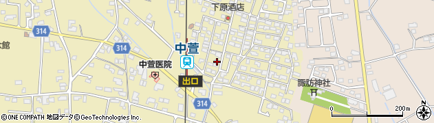 長野県安曇野市三郷明盛2354-1周辺の地図