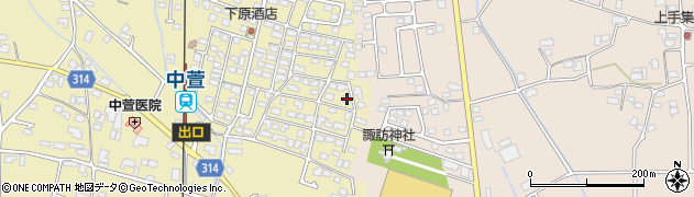 長野県安曇野市三郷明盛2341-9周辺の地図