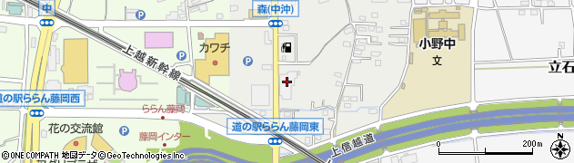 近常精機株式会社　藤岡工場周辺の地図