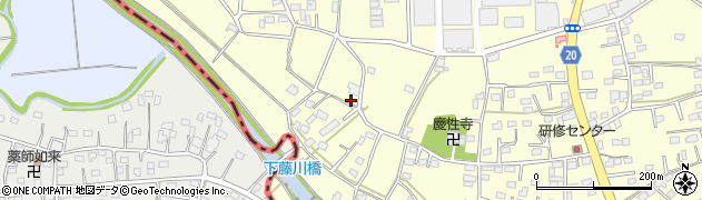 栃木県足利市羽刈町256周辺の地図