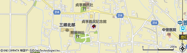 長野県安曇野市三郷明盛3209周辺の地図