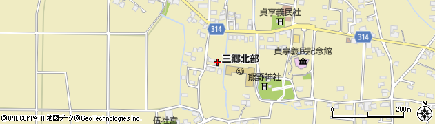 長野県安曇野市三郷明盛3370周辺の地図