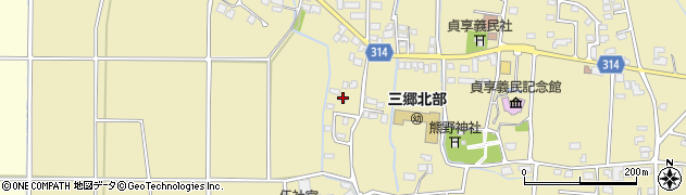 長野県安曇野市三郷明盛3386周辺の地図