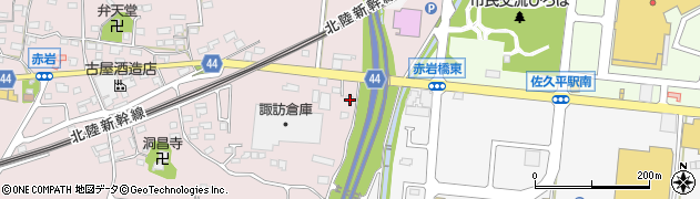 長野県佐久市塚原484周辺の地図
