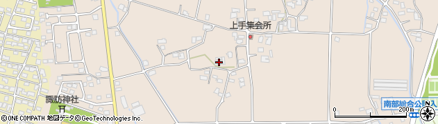 長野県安曇野市豊科下鳥羽807周辺の地図