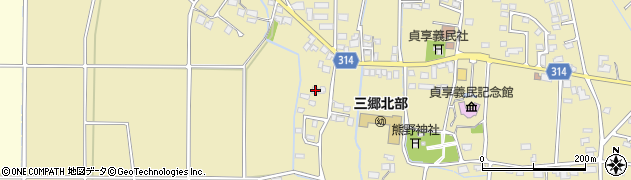 長野県安曇野市三郷明盛3373周辺の地図