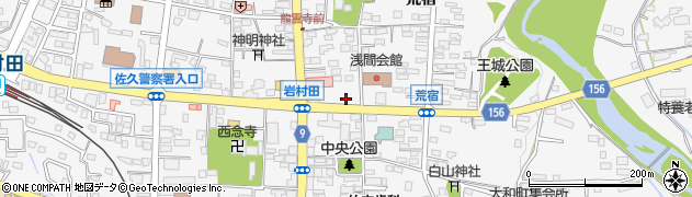 長野県佐久市岩村田800周辺の地図