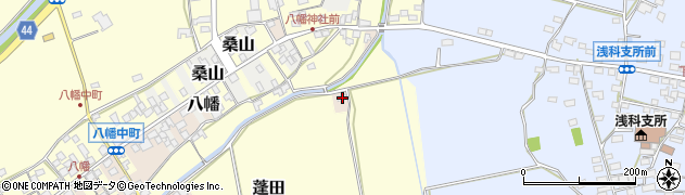 長野県佐久市八幡128周辺の地図