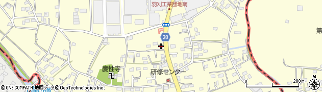 栃木県足利市羽刈町546周辺の地図