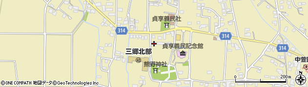 長野県安曇野市三郷明盛3327周辺の地図
