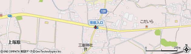 常田周辺の地図