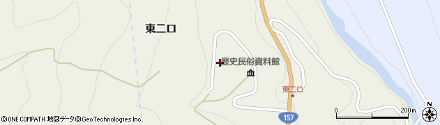 石川県白山市東二口（卯）周辺の地図