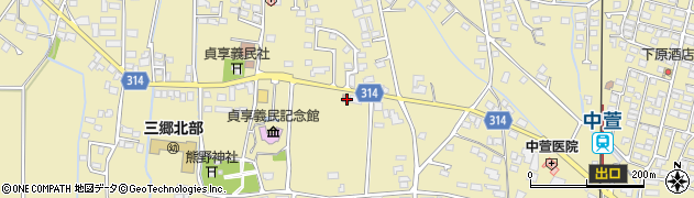 長野県安曇野市三郷明盛3053周辺の地図