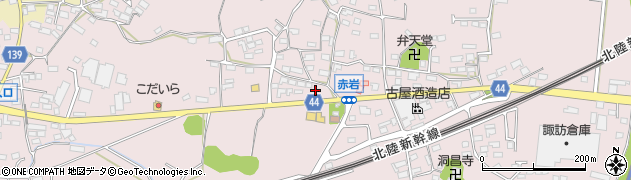 長野県佐久市塚原356周辺の地図
