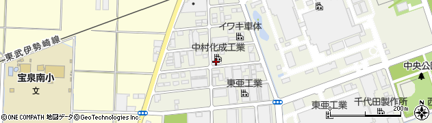 中村化成工業株式会社周辺の地図