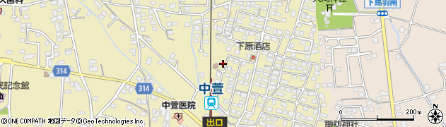 長野県安曇野市三郷明盛2370-4周辺の地図
