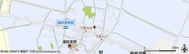金箱新聞店周辺の地図