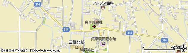 長野県安曇野市三郷明盛3330周辺の地図