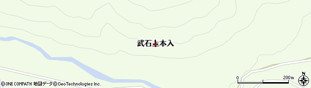 長野県上田市武石上本入周辺の地図