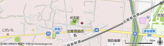 長野県佐久市塚原437周辺の地図
