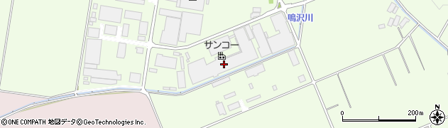 株式会社サンコー　堀金工場周辺の地図