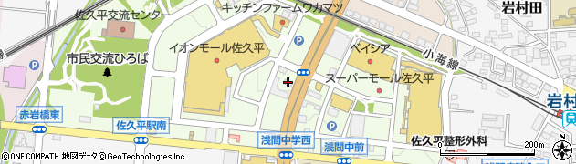 レオパレス　パートナーズ佐久店周辺の地図