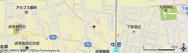 長野県安曇野市三郷明盛2912周辺の地図