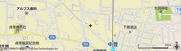 長野県安曇野市三郷明盛2910周辺の地図