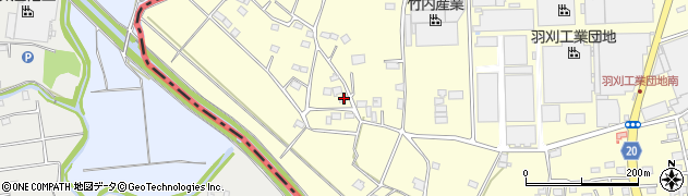 栃木県足利市羽刈町362周辺の地図