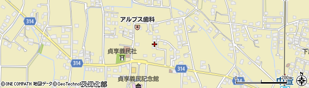 長野県安曇野市三郷明盛3078周辺の地図
