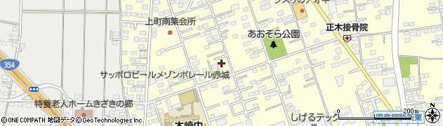 群馬県太田市新田木崎町569周辺の地図