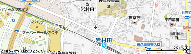 長野県佐久市岩村田1107周辺の地図