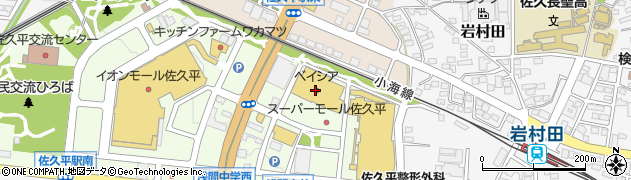 ベイシア佐久平モール店周辺の地図