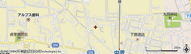 長野県安曇野市三郷明盛2909周辺の地図