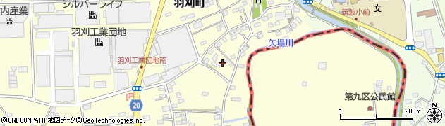 栃木県足利市羽刈町690周辺の地図