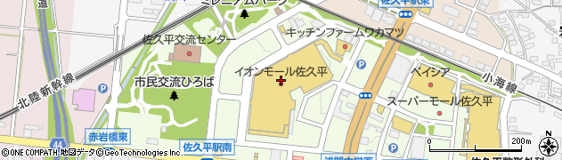果汁工房 果琳 イオンモール佐久平店周辺の地図