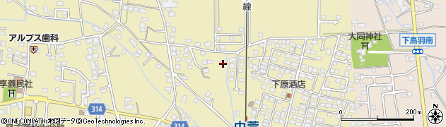 長野県安曇野市三郷明盛2886周辺の地図