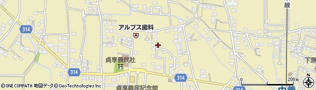 長野県安曇野市三郷明盛3080周辺の地図