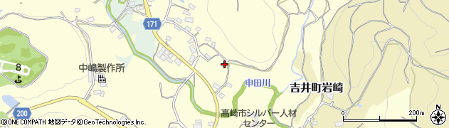 群馬県高崎市吉井町下奥平787周辺の地図