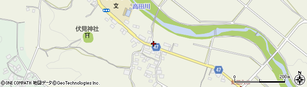 妙義高田簡易郵便局周辺の地図