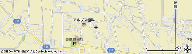 長野県安曇野市三郷明盛3083周辺の地図