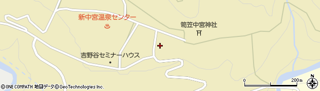 石川県白山市中宮（へ）周辺の地図